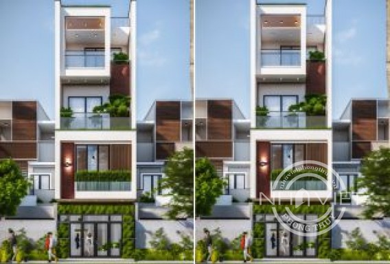 Thiết Kế Nhà Phố Hiện Đại Mặt Tiền 5m Giải Pháp Tối Ưu Diện Tích Đất Hẹp
